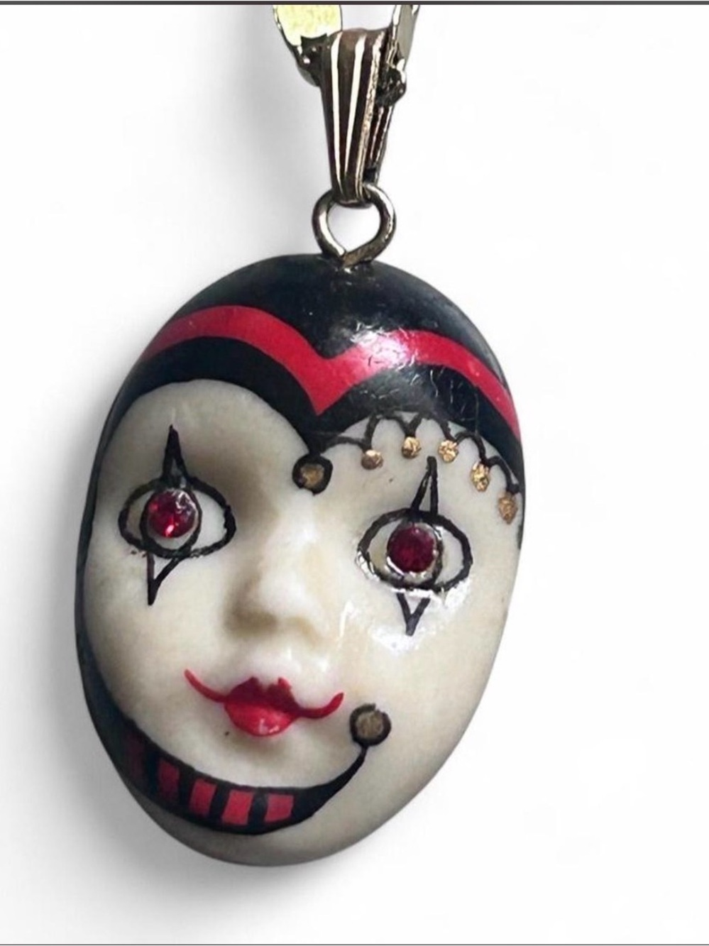 Vintage Adagio harlequin necklace
